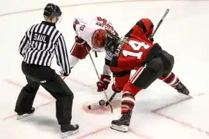 Ice Hockey Faceoff